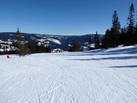 Domaines skiables pour les débutants à Lillehammer – Débutants Kvitfjell