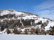 Vue de Sillian sur le domaine skiable