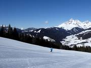 Vue depuis la piste Papageno en direction de Großberg