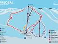 Plan des pistes Predeal