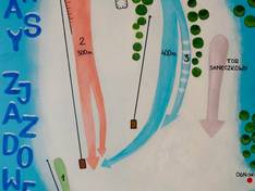 Plan des pistes Szopowe