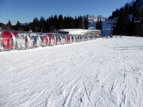 Domaines skiables pour les débutants dans la Salzburger Saalachtal (vallée de la Saalach) – Débutants Almenwelt Lofer