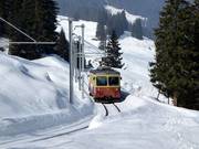 Chemin de fer à voie étroite Grütschalp (Lauterbrunnen) - Mürren