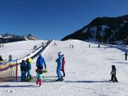 Zone débutants Ice Age avec tapis roulant