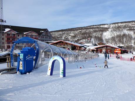 Domaines skiables pour les débutants en Suède du Nord – Débutants Tänndalen