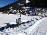 Tapis roulant 2 dans l’aire d’entraînement Murmi Snowpark