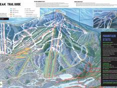 Plan des pistes Jay Peak