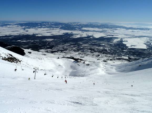 Vue depuis le Lomnické sedlo