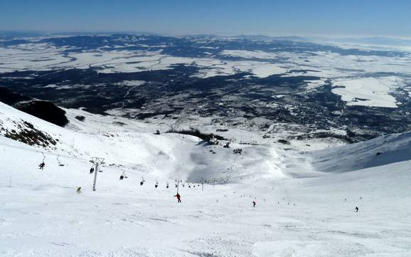 Le plus haut domaine skiable dans les Hautes Tatras – domaine skiable Tatranská Lomnica