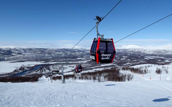Le plus grand domaine skiable à l' Hemavan Tärnaby – domaine skiable Hemavan