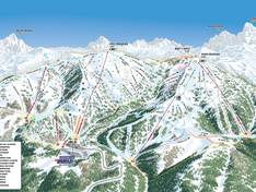 Plan des pistes Grand Targhee