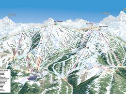 Plan des pistes Grand Targhee