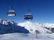 Weißspitzbahn - 6 places | Télésiège rapide (débrayable) avec capots de protection