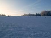 La piste d'entraînement est idéale pour toute la famille.