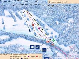 Domaine skiable Nezdice na Šumavě