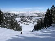 Descente jusqu'à la Snow Park Lodge
