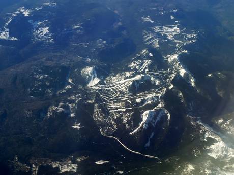Kootenay Boundary: Taille des domaines skiables – Taille Red Mountain Resort – Rossland