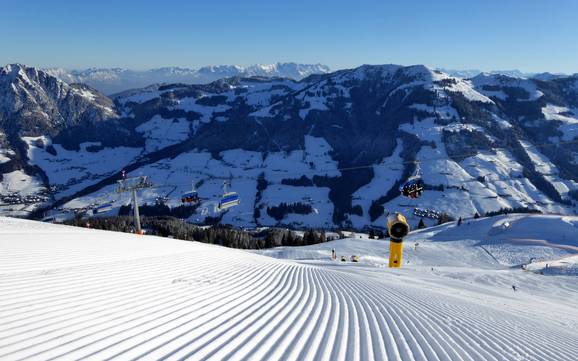 Préparation des pistes Alpbachtal (vallée d'Alpbach) – Préparation des pistes Ski Juwel Alpbachtal Wildschönau