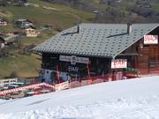 Bar La Ferme de Zecon, juste au-dessus de la station de départ à Flumet Les Evettes.