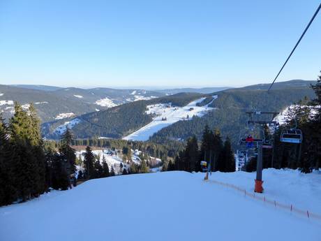 Région de Hradec Králové: Taille des domaines skiables – Taille Pec pod Sněžkou