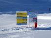Zwei Länder Skiarena (Skiarena Due Paesi): indications de directions sur les domaines skiables – Indications de directions Belpiano (Schöneben)/Malga San Valentino (Haideralm)
