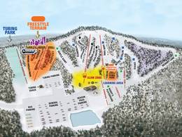 Plan des pistes Nordic Mountain
