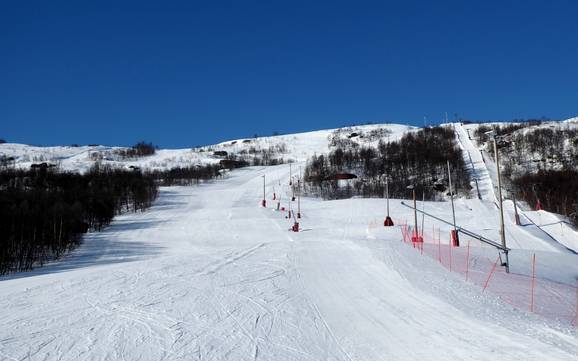 Skier près de Eidfjord