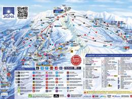 Plan des pistes Jasná Nízke Tatry – Chopok