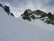 Descente du glacier Point de Vue