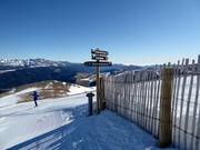 Signalisation des pistes à La Molina