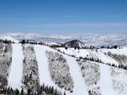 Pistes dans la partie supérieure de Park City