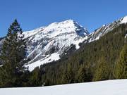 Vue depuis la Hochalm en direction du Thaneller et de l’Obere Karbahn II