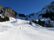 Descente vers la vallée Füssener Jöchle