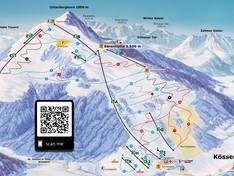 Plan des pistes Hochkössen (Unterberghorn) – Kössen