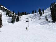 Piste au télésiège Collins