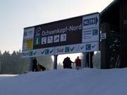 Panneau d'information Ochsenkopf Nord