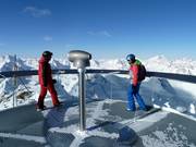 Plateforme panoramique au Hinterer Brunnenkogel