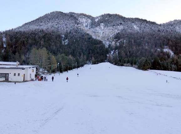 Vue sur le domaine skiable Scharnitz/Brandlift