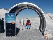 Départ de la piste Die Nord