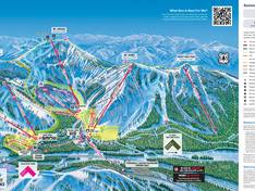 Plan des pistes Sugar Bowl