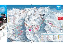 Plan des pistes Alagna Valsesia/Gressoney-La-Trinité/Champoluc/Frachey (Monterosa Ski)
