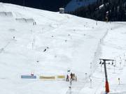 Piste de course au téléski Alblitt