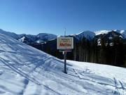 Informations sur la descente vers la vallée Mellau