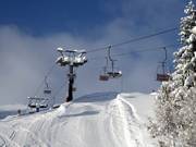 Riederberg-Doppelsesselbahn - 2 places | Télésiège à pinces fixes