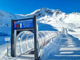 Gletscherband (Förderband Rettenbachgletscher)
