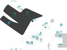 Plan des pistes Vegårshei