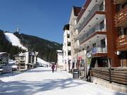 Hébergements directement sur la piste au Ski center Studenets