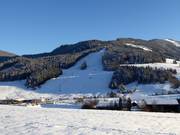 Vue sur le domaine skiable Grebenzen