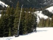 Enneigement par canons à Telluride