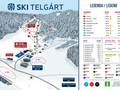 Plan des pistes Telgárt